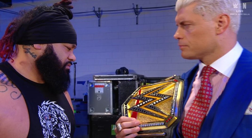 ALL GAS NO BRAKES 𖡛 Not @JacobFatu_WWE tweet media