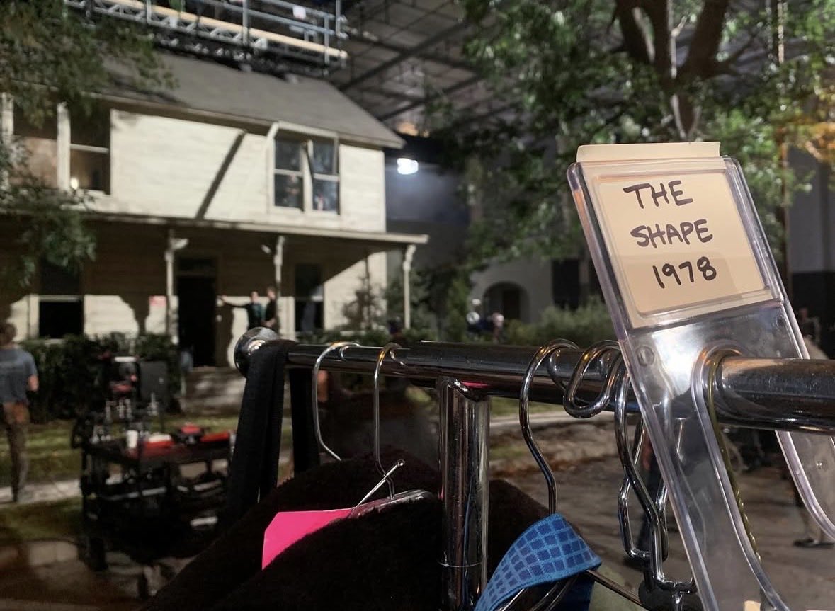 SourceHalloween's tweet image. New Halloween Kills behind the scenes posted by Bryan Moss 🔪