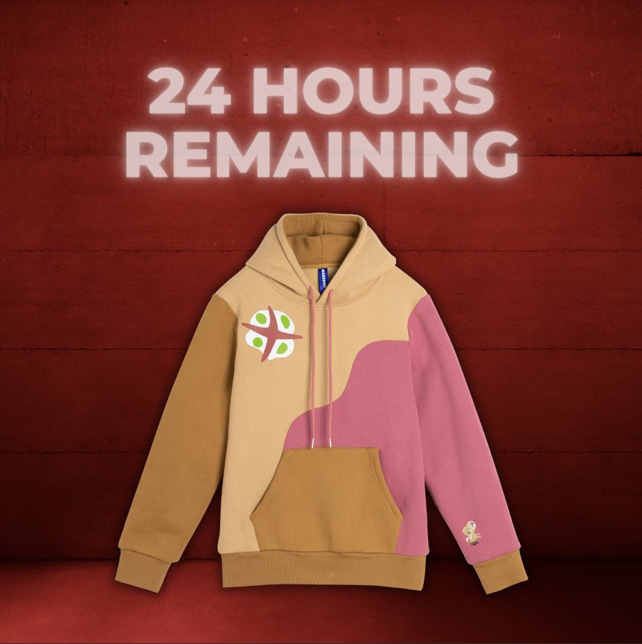 Don't blink! Only 24 hours left to place an order until the SCP-173 hoodie is gone forever.

makeship.com/products/scp-1…