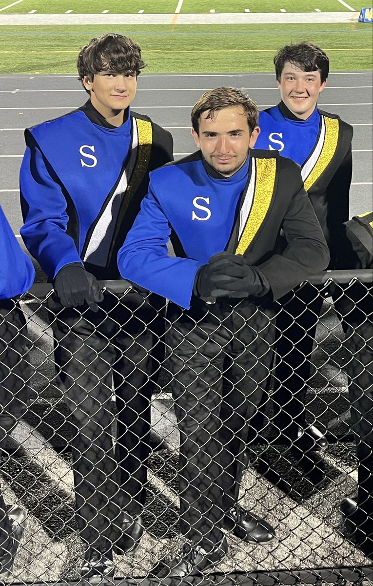 And just like that, Nathan’s senior year of marching band is coming to an end… <a href="/StaffordHSBands/">Stafford HS Bands</a> <a href="/shsindiantribe/">Stafford High School</a> 🎷