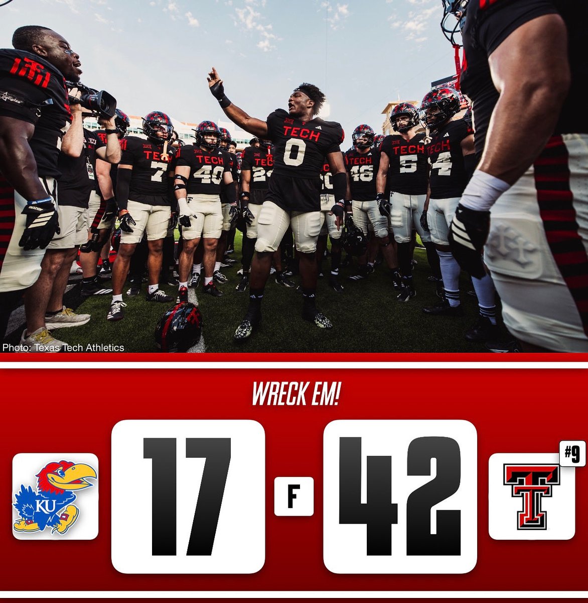 The boys from Lubbock remain perfect!