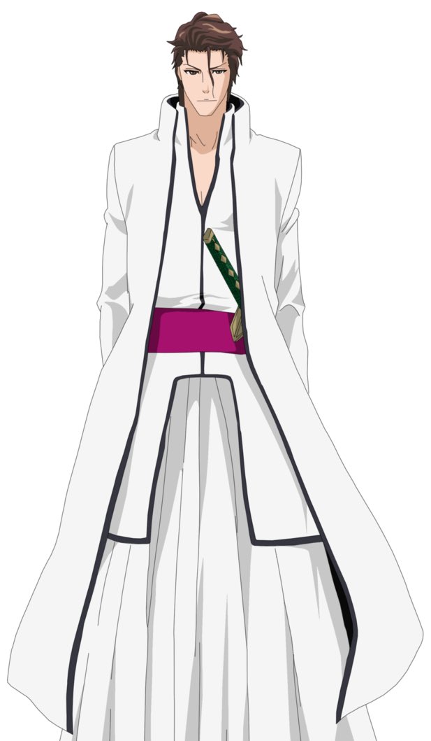 Elliegago's tweet image. Tengo un crush muy fuerte con estos dos 🫣 #Sephiroth #Aizen #Bleach #FF