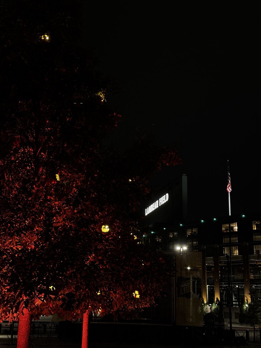 When the sun sets, the pumpkins shine 🌙🎃🕯️