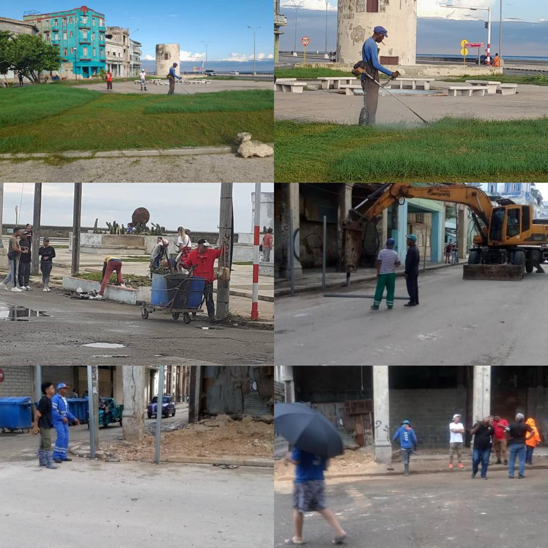 Se trabaja sin perder un segundo, en la limpieza y recogida de desechos sólidos en el municipio Centro Habana en #LaHabanaDeTodos.
#LaHabanaViveEnMí