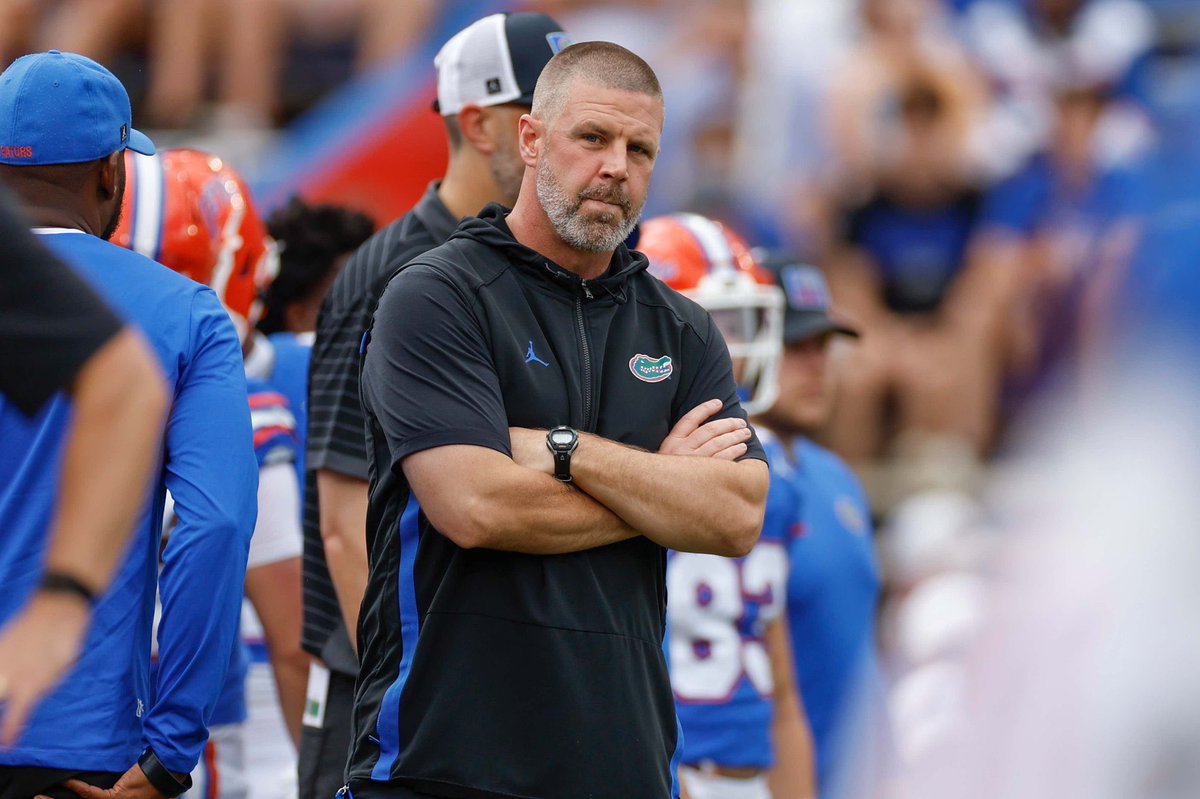 UnnecRoughness's tweet photo. Billy Napier is 0-14 in games which his Florida Gators are playing a ranked opponent outside of The Swamp https://t.co/f2IawjwEHZ