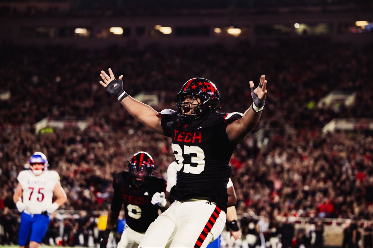 TexasTechFB's tweet image. SECOND HALF SHUTOUT