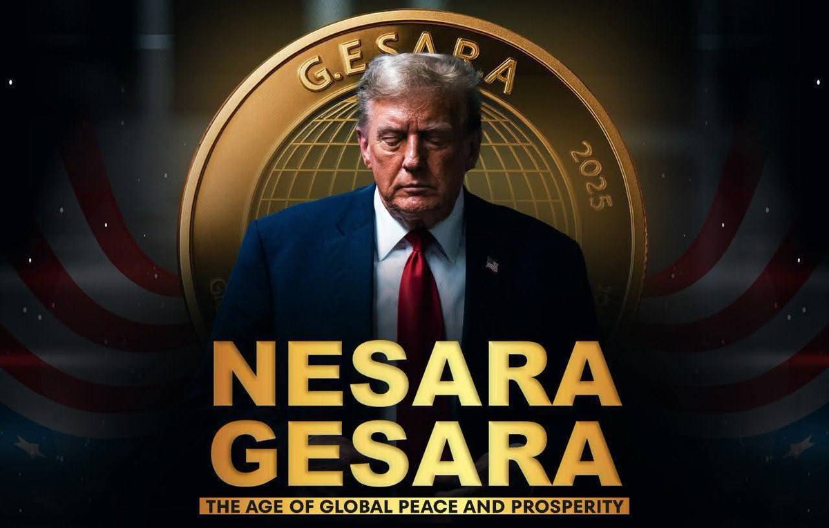 GESARA IS NOW ACTIVE! THE GOLDEN AGE BEGINS 🇺🇸 President Donald J. Trump’s promise is unfolding before our eyes. The era of endless debt and fiat slavery is over and the Golden Age of prosperity is finally here.
👇👇👇👇
t.me/trumpbarronw