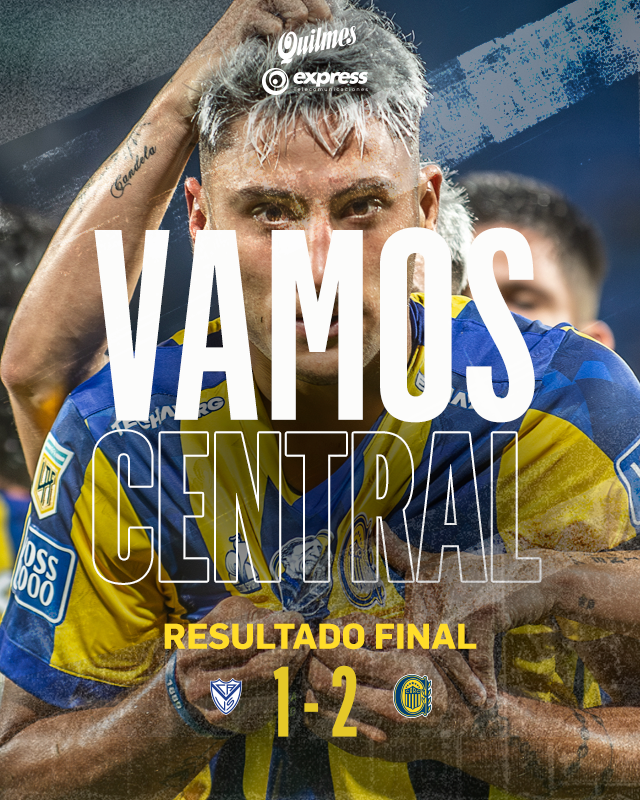 😄🇺🇦 ¡VAAAAAAAAMOOOOOOOOOOOOOOSSSSS, GANÓ CENTRAAAAAAAAAAAAAAAAAAAAAAAAAAAL!

¡¡¡TRIUNFAZO DEL CANALLA EN LINIERS!!!

Vélez 1-2 #RosarioCentral

⚽ Alejo Veliz, Ignacio Malcorra

📺 Seguilo en vivo por ESPN Premium
▶️ Suscribite al Pack Fútbol: packfutbol.com.ar