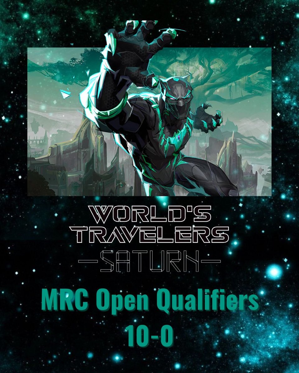 WTOrg_'s tweet image. Light Work 🥱

World's Travelers: Saturn goes 10-0 in MRC Open Qualifiers Week 1