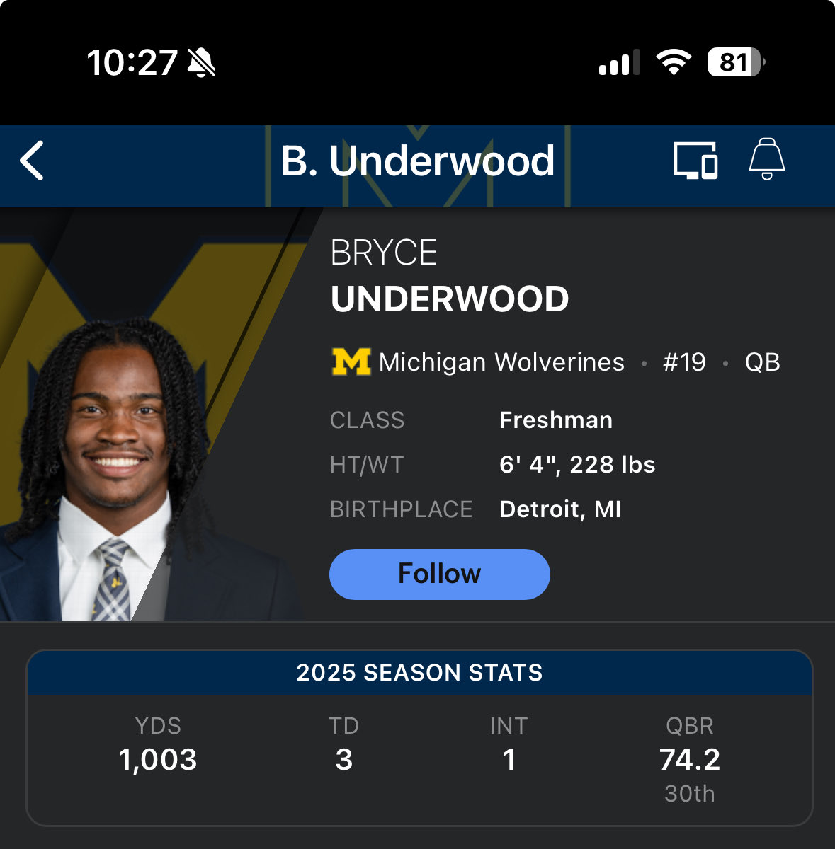 SnakesStocks's tweet photo. @Coach_SMoore bro your ROI is -10000 on this kid https://t.co/JygXkGj21Z