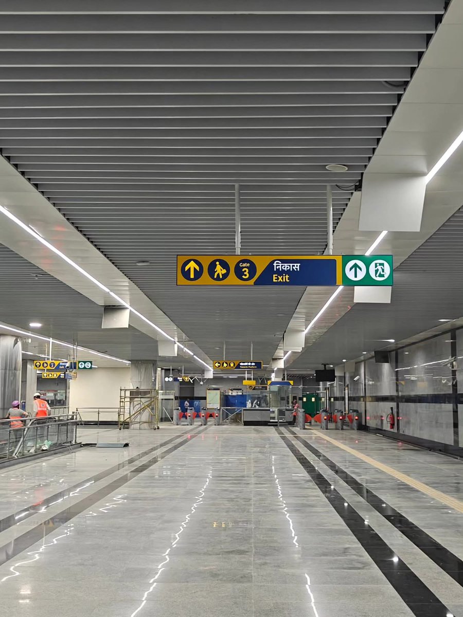 theupindex's tweet image. Mumbai Metro 3 is done, all eyes now on Meerut Metro - PM Modi to inaugurate full corridor of India’s first regional rapid rail very soon.

📍Bhaisali Namo Bharat Station