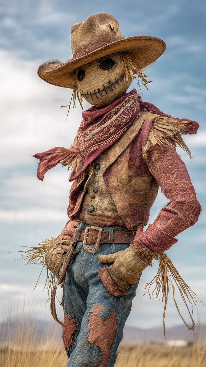 jimmj1010's tweet image. QT with your Scarecrow Fashion 
I invite @Sami76494914 @BeanieBlossom @tucsontillie @CarolynIott @88breess
