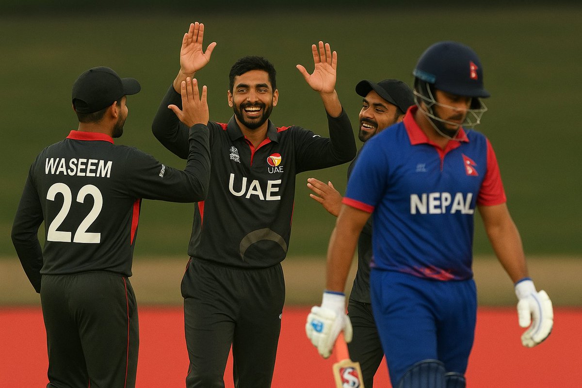 Not too confident about today’s game. Batters, esp the middle order (Rohit, Jora, Malla) haven’t clicked yet. UAE pacers Junaid &amp; Rohid could trouble early with pace &amp; swing. Our best hope is disciplined bowling &amp; early wickets of Waseem and Sharafu. 
#NEPvUAE
