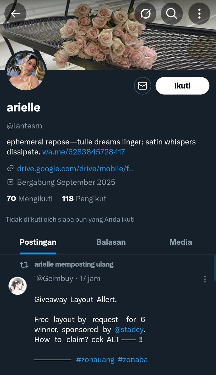 bbluesunset's tweet photo. ‼️SCAMMER ALERT‼️

jadi semalem aku beli app premium di @lantesrn dan udah ku bayar juga. tapi malah dighosting ampe sekarang. buat kalian kedepannya hati hati yaa guys, jangan beli di dia 😞💔

help rt biar gaada korban lagi 🙏🏻
#zonauang #zonajajan https://t.co/H7blYxEejq