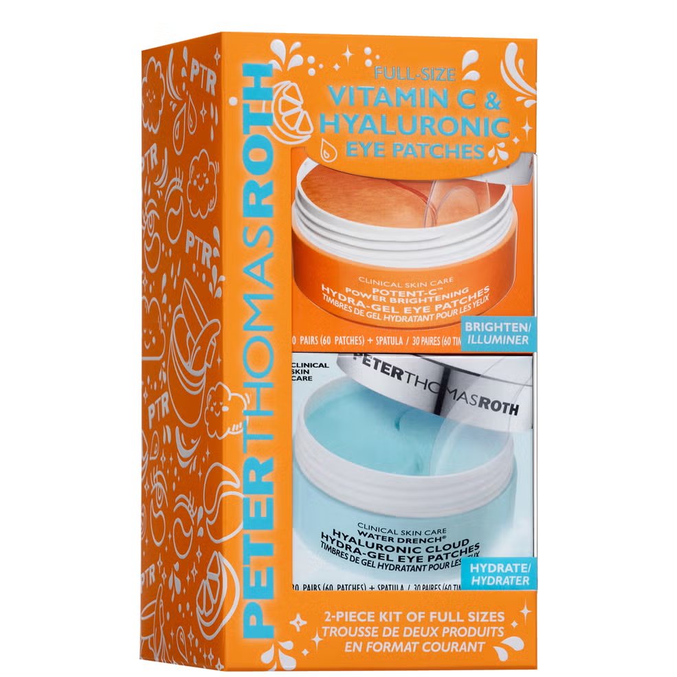 SRTrendsDeals's tweet image. Peter Thomas Roth Vitamin C & Hyaluronic Eye Patches 2-Piece Full Size Kit at $55.00
sovrn.co/h3ykv6i
#Patches #Roth #Vitamin