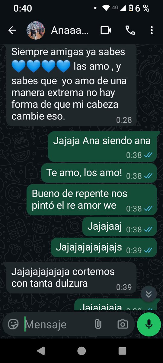 Yo a esta piba la amo de una maneraaaa, que ni ella imagina. Estás y eso para mí es más que suficiente ❤️