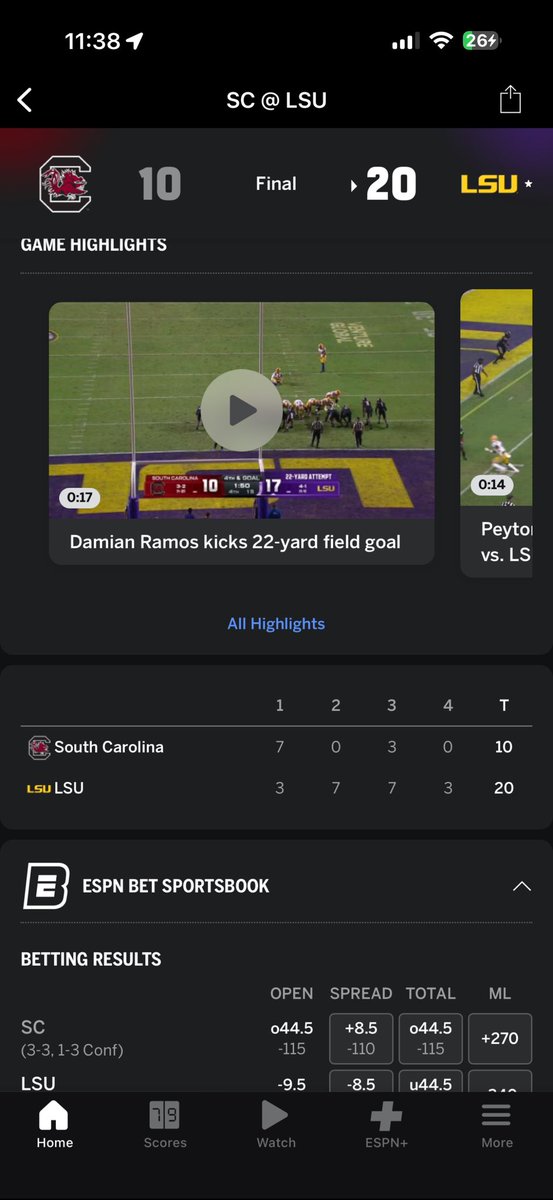 mrswaggie0's tweet photo. @HardRockBet How was this a loss if they scored highest in 1st and 3rd?
There was no option for tie! https://t.co/aNd9855xiY