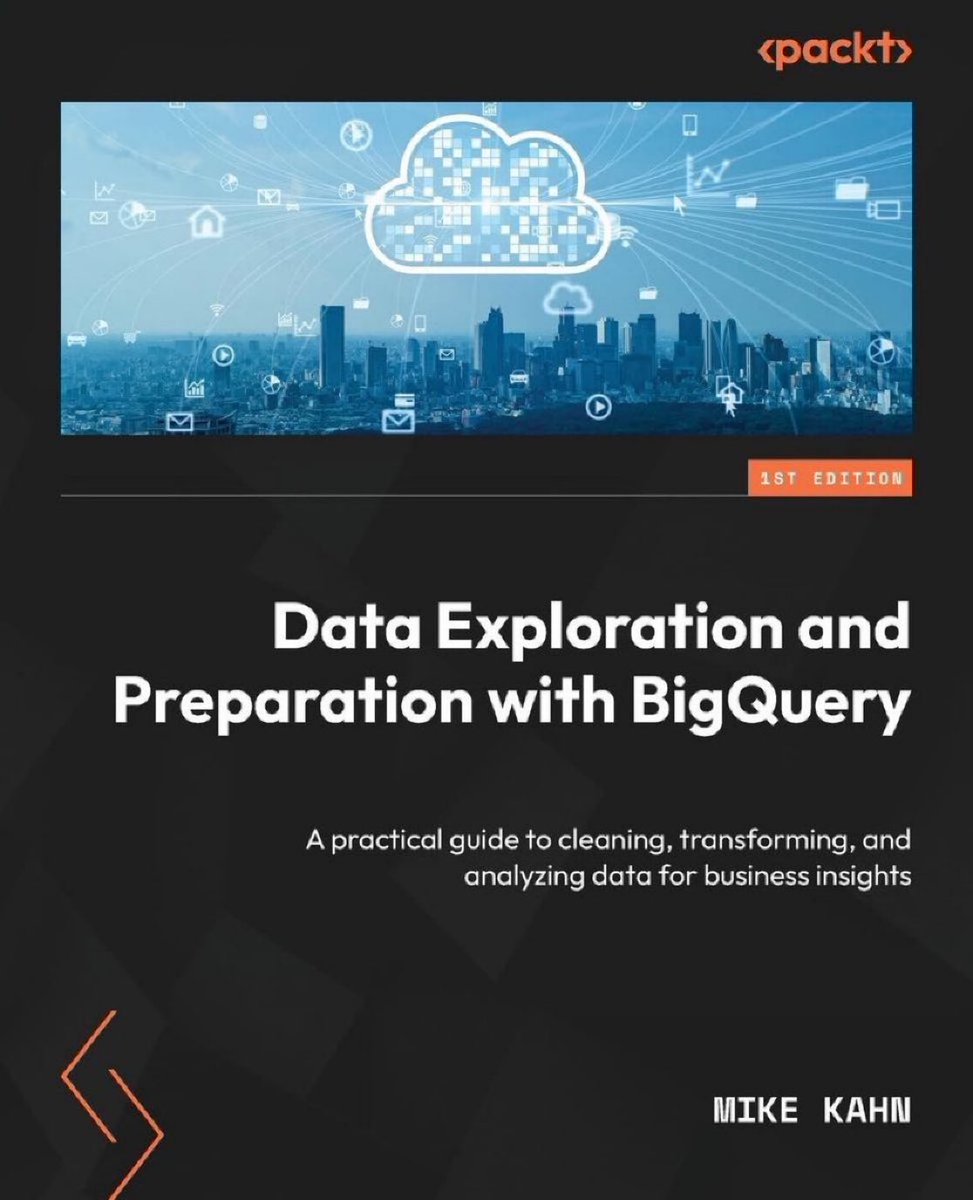 KirkDBorne's tweet image. Data Exploration and Preparation with #BigQuery — Practical guide to cleaning, transforming, and analyzing data for business insights: amzn.to/4b0Ucz7 v/ @PacktDataML
—
𝓚𝓮𝔂 𝓕𝓮𝓪𝓽𝓾𝓻𝓮𝓼:
🔵Leverage BigQuery to understand and prepare your data to ensure that it's…