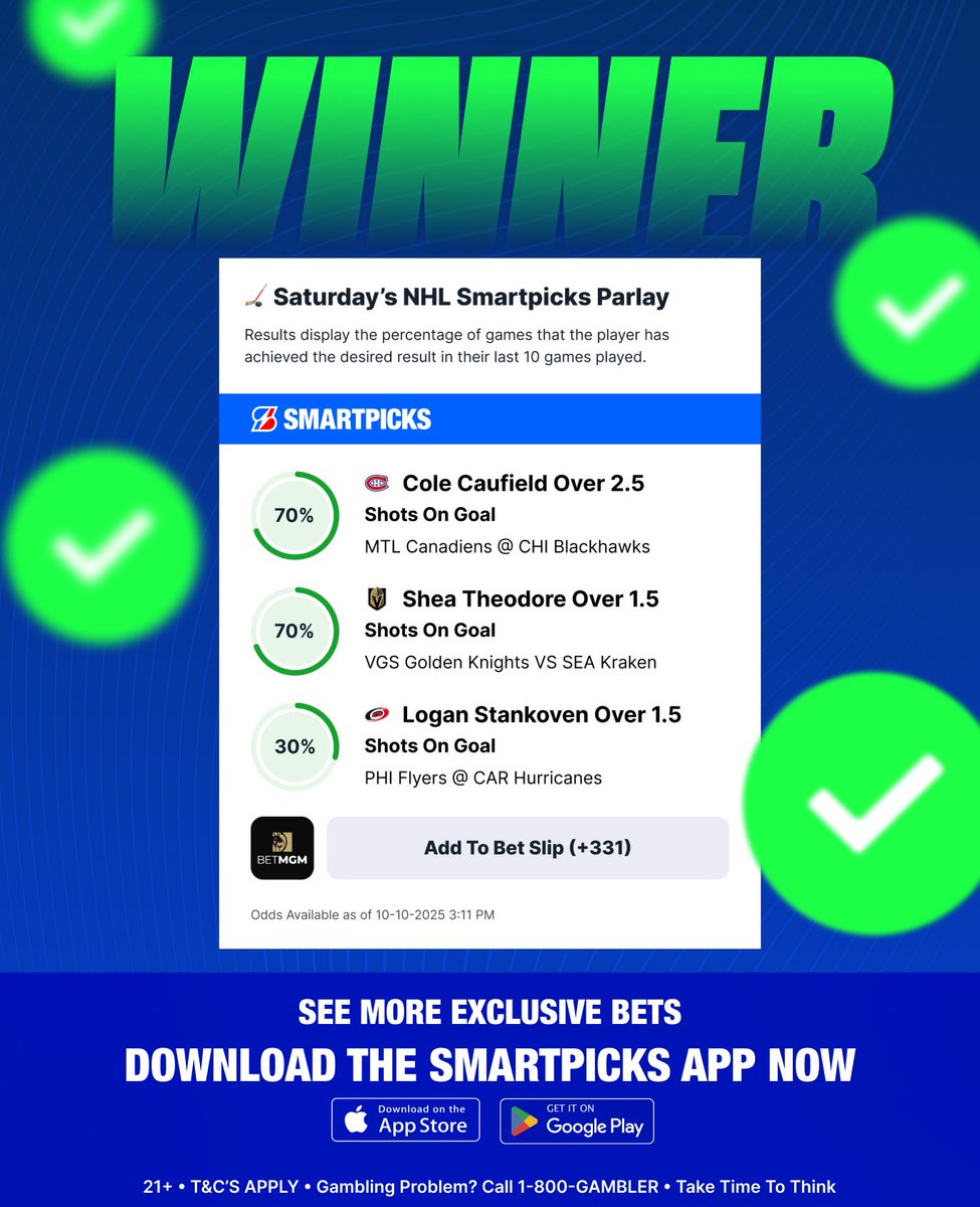 flashpicks's tweet image. CASH THE PARLAY ✅ ✅ ✅

Theodore brings it home for a late night winner! 

❤️ Like if you tailed!
