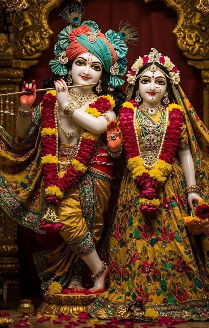sweetanu22's tweet image. रिझाते मनाते समय बीता.......
रीझे न तुम श्याम ....
एक पल में रीझ गए ....
जब मुख से निकला
श्री राधा का नाम
राधे राधे 🙏
जय श्री कृष्णा 🙏
सुप्रभात 🙏