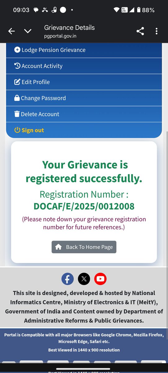 Sarthakvatsaa's tweet image. Registered my grievance successfully with Pg portal and @jagograhakjago National consumer forum against fraudster @JioMart @JioMart_Support 
From 19 days, they have been idle and withholding my money, No refund despite return
Next Step: Filing legal suite National consumer forum