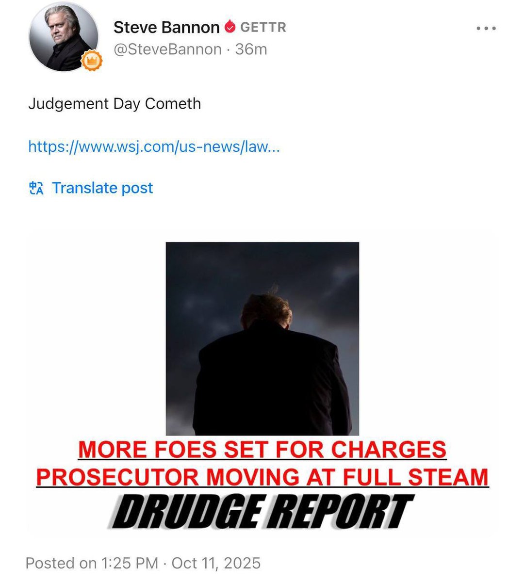 arva61138's tweet image. Who is ready for more prosecutions?!?!

Judgement Day Cometh

⁦@Bannons_WarRoom⁩