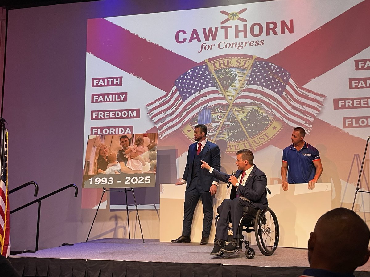 Madison Cawthorn pays homage to the late Charlie Kirk 

#CharlieKirk