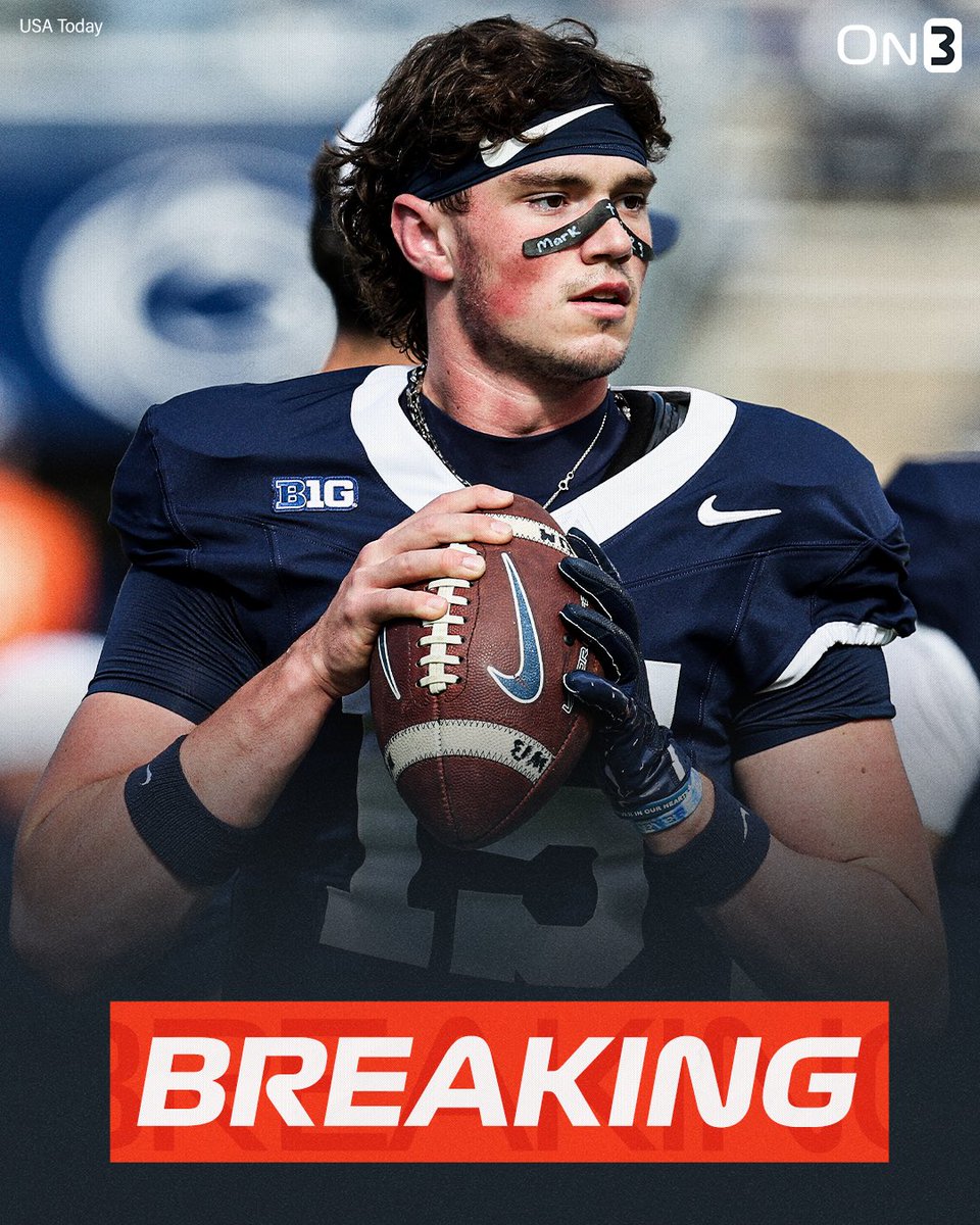 On3sports's tweet image. BREAKING: Penn State head coach James Franklin announces Drew Allar will miss the rest of the season.

on3.com/teams/penn-sta…