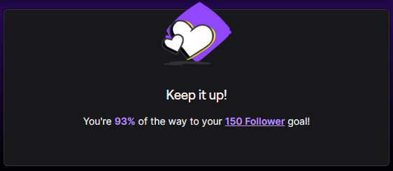 VelvetteTea's tweet photo. Thank you to everyone who stopped by our little Surprise Stream, and thank you so muchhh~! We're so close to hitting out first goal of 150 🩷🩷🩷 #streamgoal #vtuber #overwatch2 https://t.co/0rmVxCqxBM