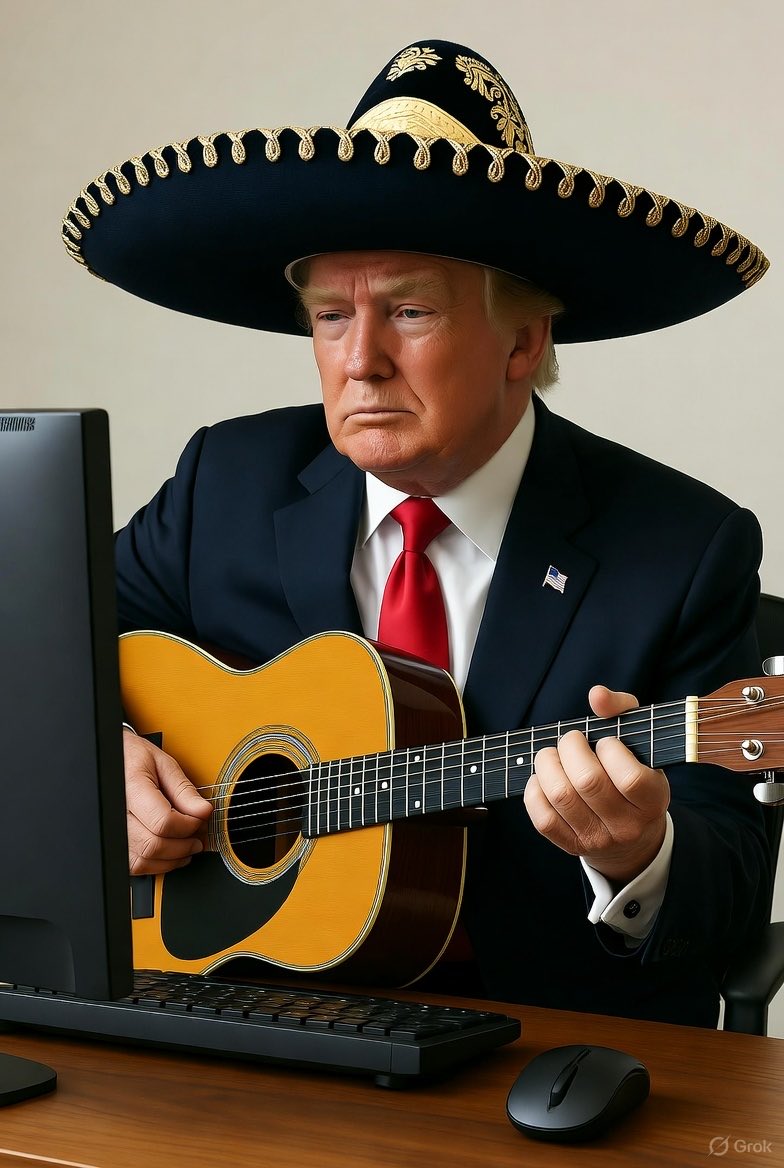 The sombrero will get bigger until trump buys the dip. $sombrero