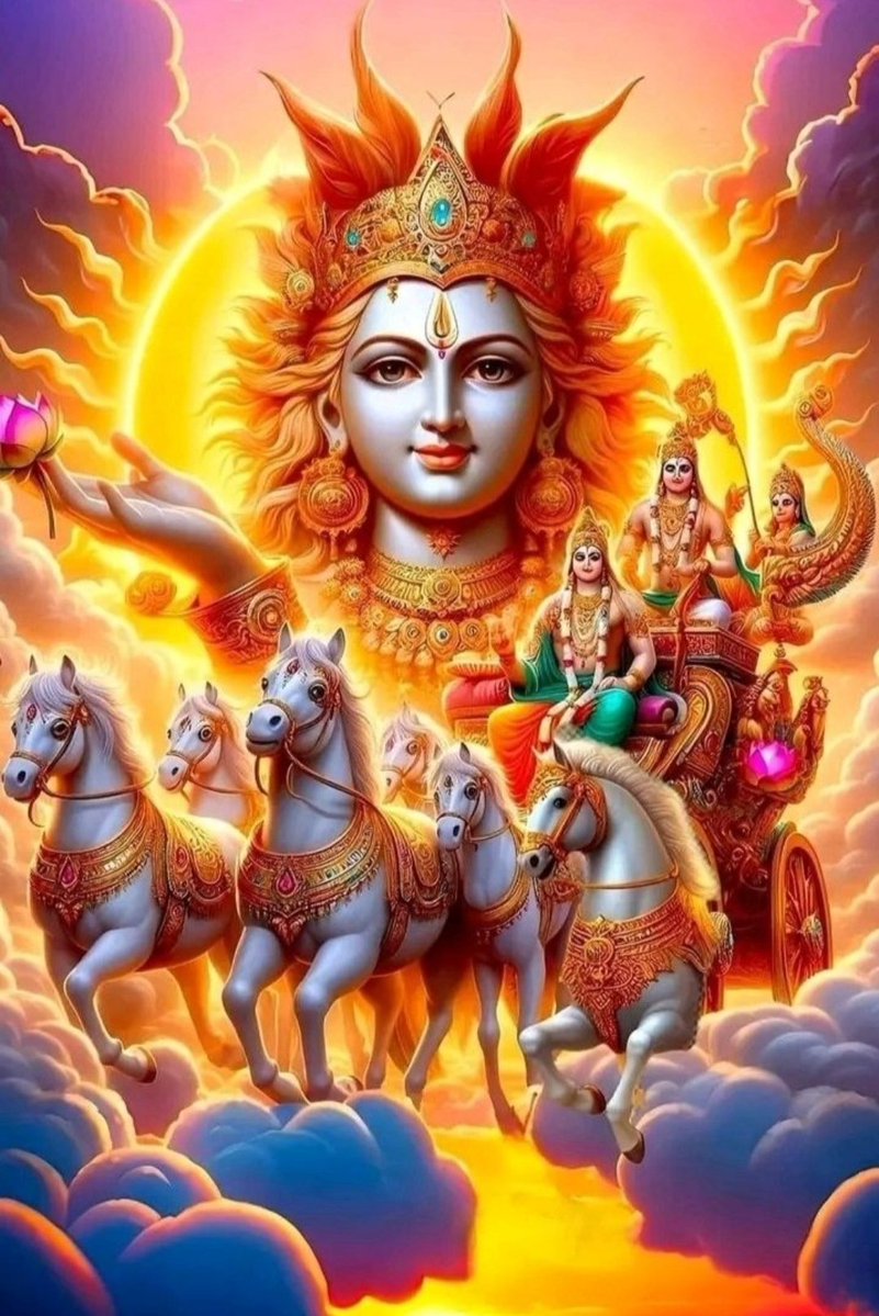 Ranjanparmar000's tweet image. ॐ श्री सूर्य देवाय नमो नमः 🚩🌸
भगवान सूर्यदेव की कृपा आप और आपके परिवार पर सदैव बनी रहे. सूर्यदेव के प्रकाश से सभी उन्नति की ओर अग्रसर हों। ☀

ऊँ सूर्याय नम: 
जय श्री सूर्य नारायण ।। जय सूर्यदेव