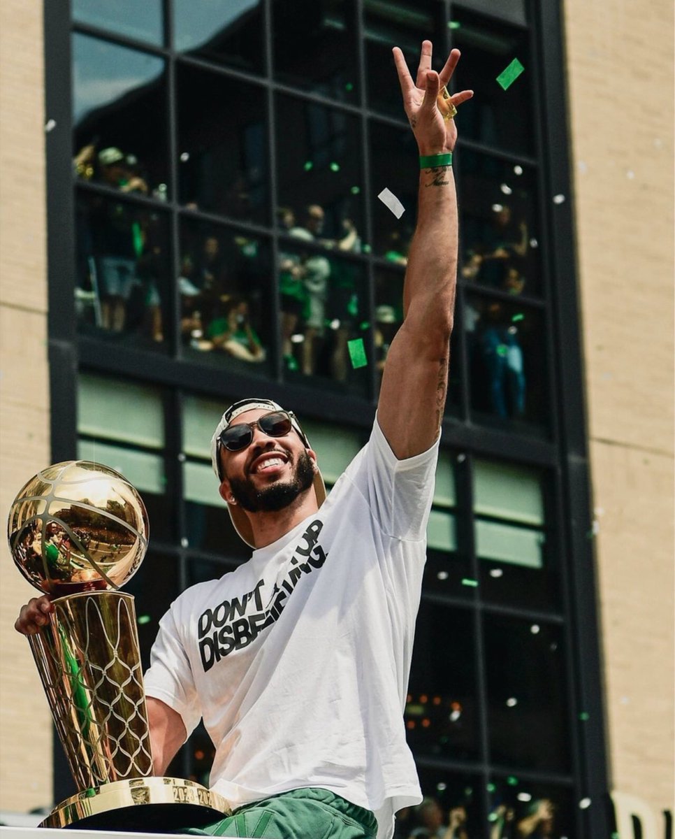 CelticsMuse's tweet image. Jayson Tatum on the Celtics championship parade: &quot;the parade was the best day of my life&quot;

Also said &quot;I promise you we are going to have another one.” 😤