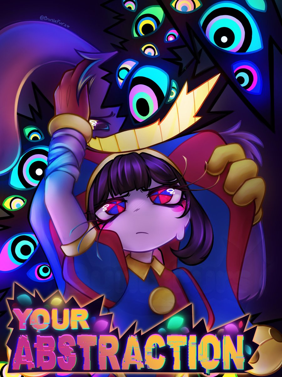 Bunix_Studios's tweet image. YOUR ABSTRACTION - TADC AU
❤Comic 💙 cover 💜

#TADC #Pomni #Jax #abstractedJax #funnybunny #tadcau