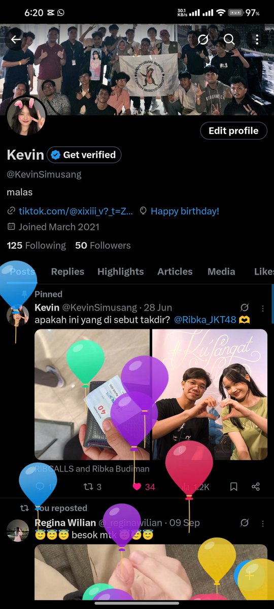 KevinSimusang's tweet image. terimakasih @Ribka_JKT48 🫶🤍🤍