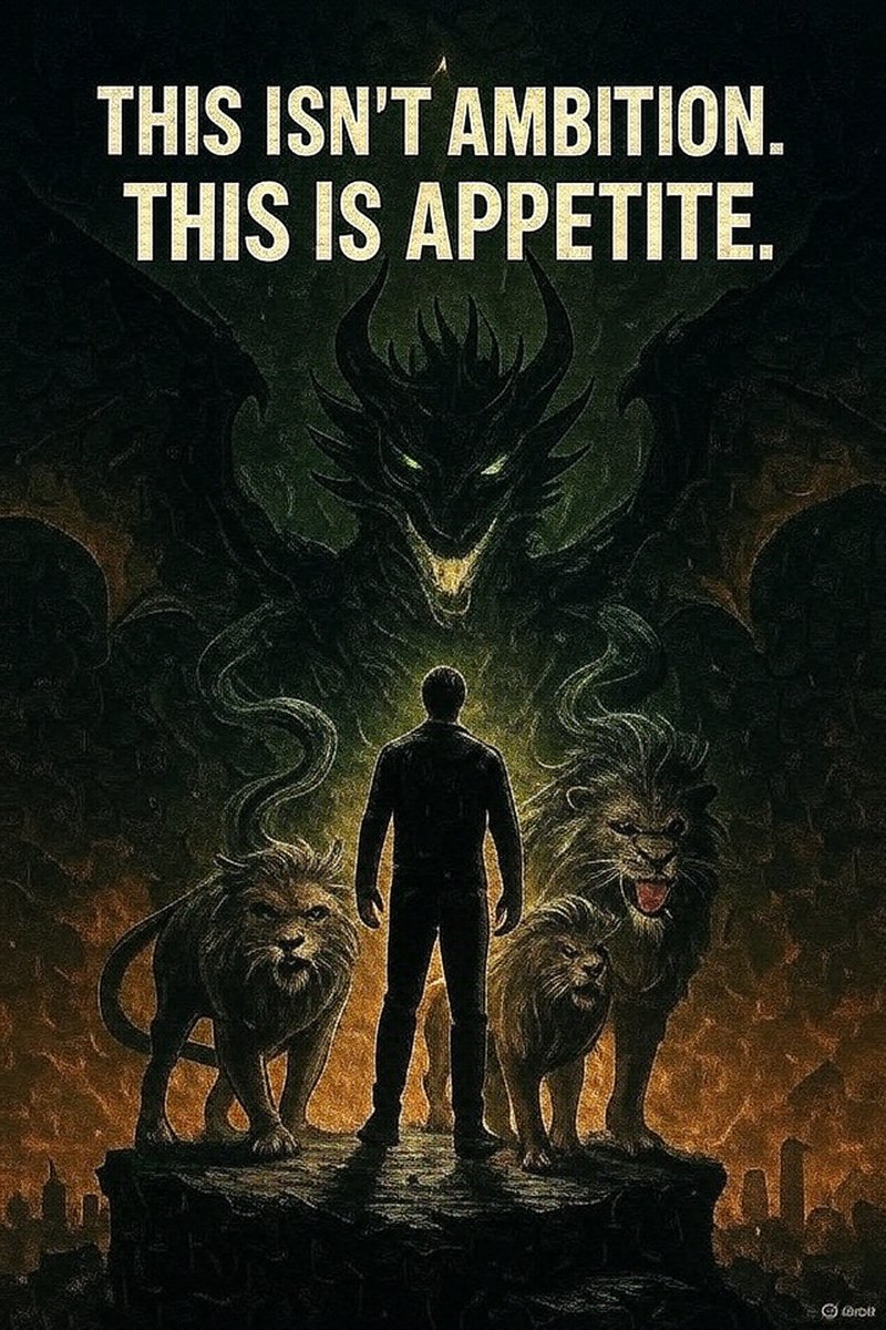 LegacyVisionSyn's tweet image. “They fed off comfort.
I fed off hunger.” The Legacy Vision Syndicate