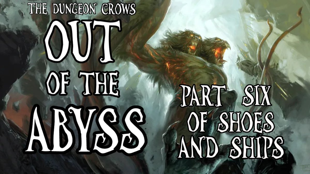 drcrowcarnival's tweet image. Run little Escapees. Run from the wrath of the Demogorgon! Maybe Gracklestugh will give you safety.

#ttrpg  #DND #Pathfinder #vtuberEN

Twitch
twitch.tv/drcrowcarnival

YouTube:
youtube.com/live/96LUj_abe…