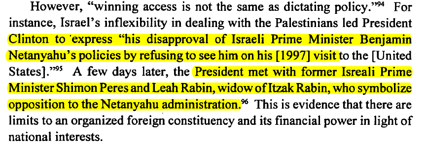 Alkim_X's tweet photo. That time when Clinton snubbed Netanyahu and met with former PM Shimon Peres instead in 1997. Would this happen today? https://t.co/BJ4PWDBbOe