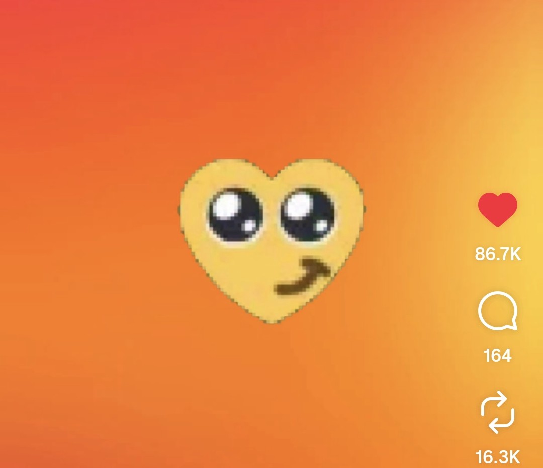 Took a lot of shrooms and feel very connected to this small heart thing