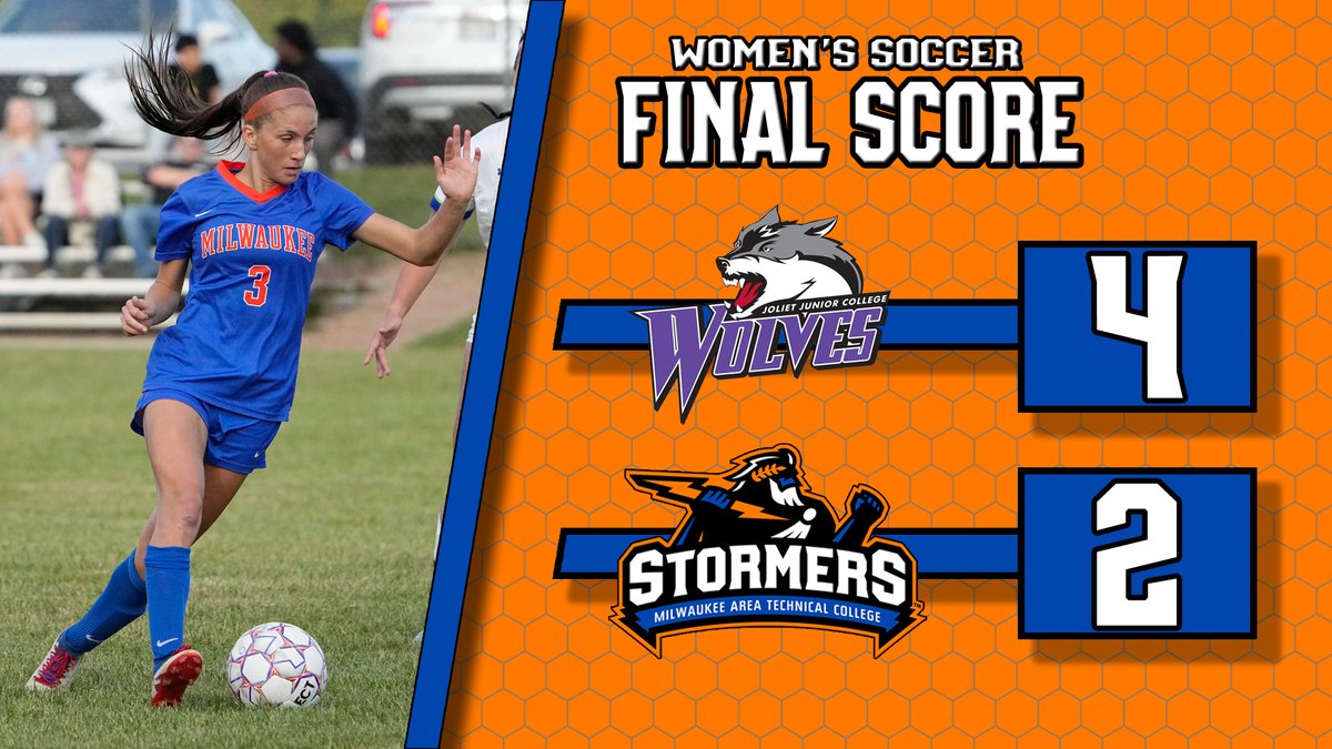 MATC_Athletics's tweet image. Women&apos;s soccer falls short in loss to Joliet Junior College, 4-2