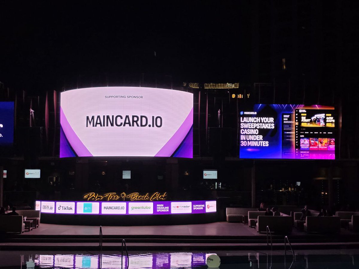 Donlysugar's tweet image. G2E Las Vegas set the stage for something bigger 

Maincard turned heads with the Sandbox, sparking conversations among 3,000+ iGaming innovators about the real future of gaming. 

Innovation isn’t coming , it’s already live. 

@maincard_io

#Maincard #G2E2025 #iGaming