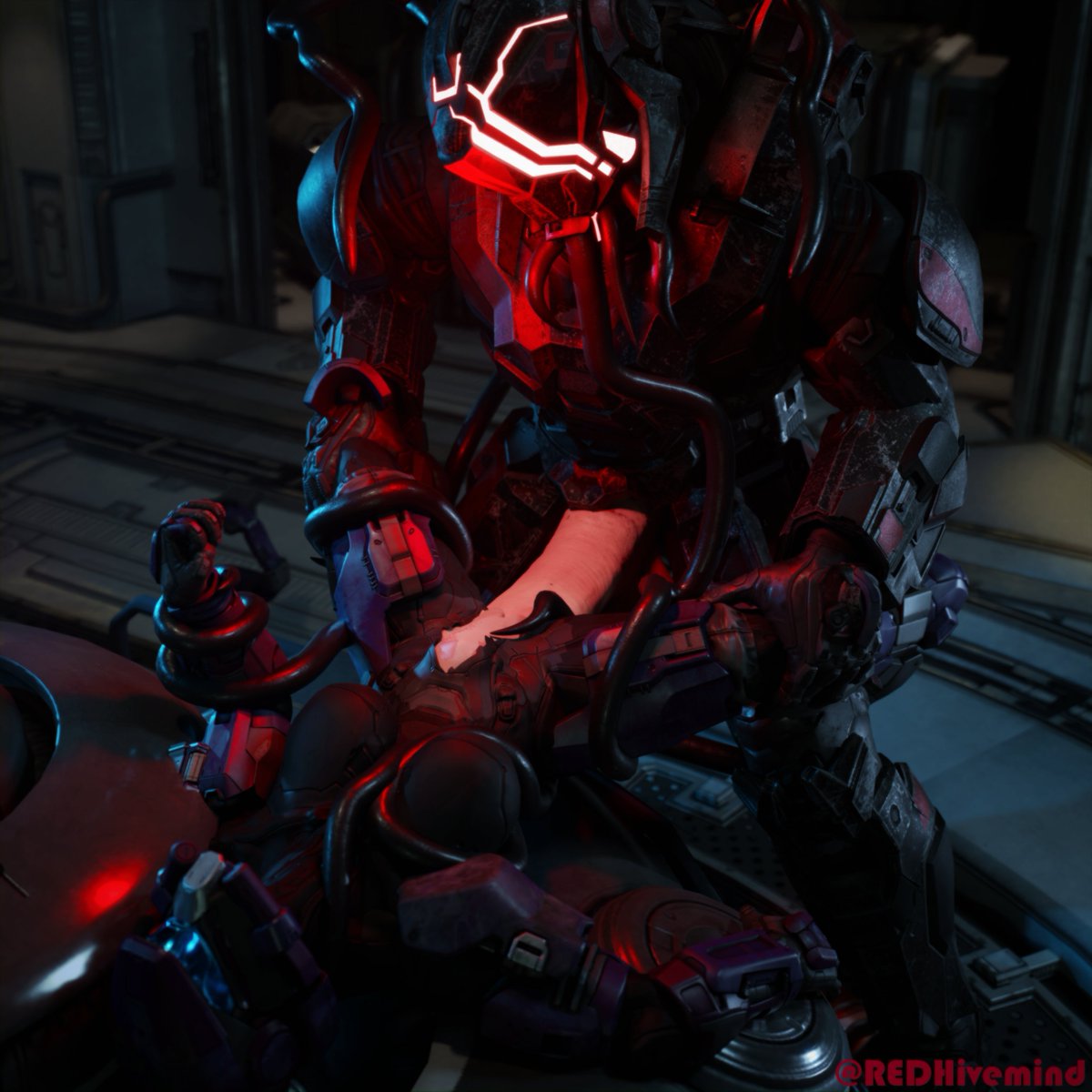 REDHivemind's tweet image. "We are in the need to hold, squeeze, grab~ fill, ruin~ and FUCK!!"

DM's Always open~