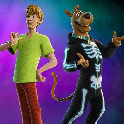 FortnitePV2's tweet image. Like this tweet and reply if you want 13,500 V-Bucks to get the Fortnite SCOOBY-DOO and SHAGGY SKINS! 

IM LIVE RIGHT NOW GIFTING HIM AND CODE DROPS: twitch.tv/plutov2