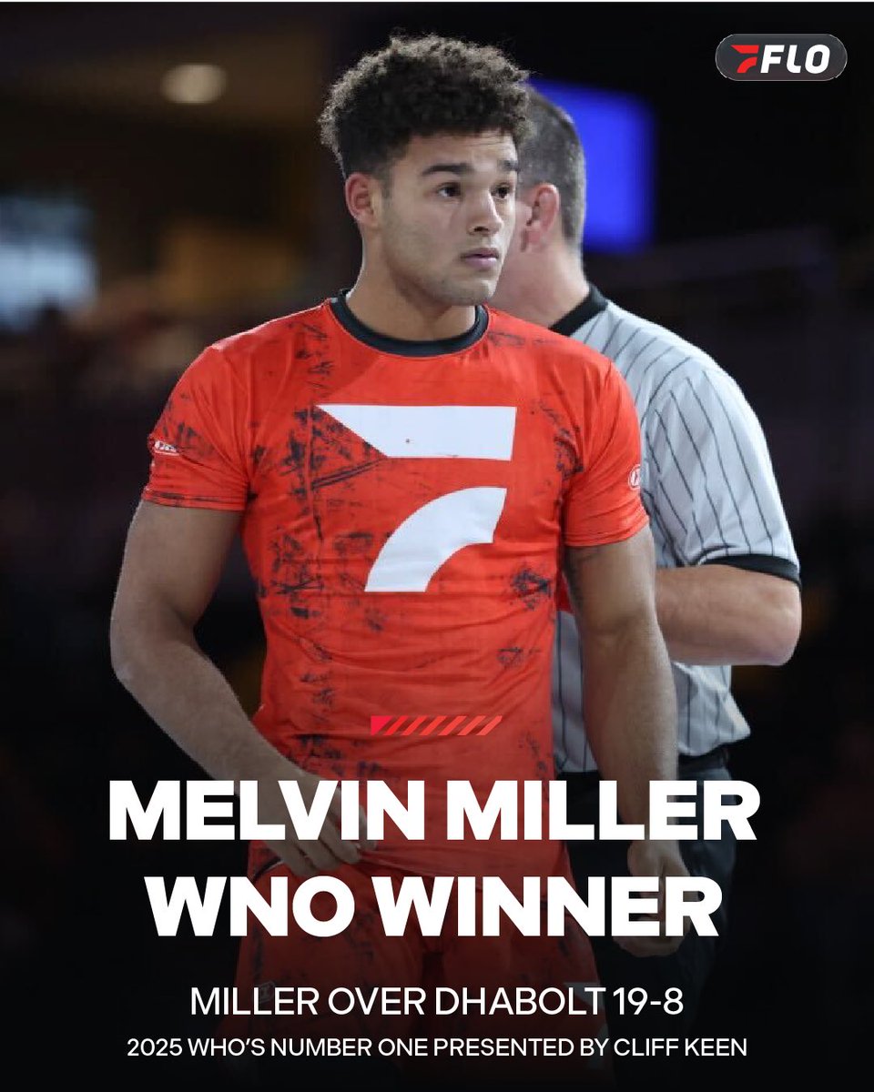 Melvin Miller dominated his way to a Who’s Number One victory at 165 lbs! #WNO

Presented by <a href="/CKAwrestling/">Cliff Keen Wrestling</a>