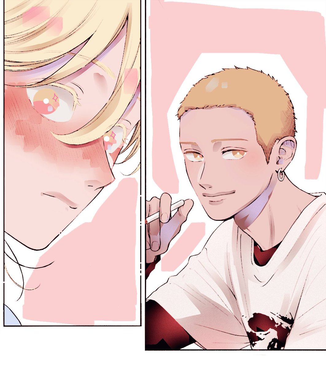 lustfile's tweet image. cute in pink🩷#むせるくらいの愛をあげる #chokingonlove #manga