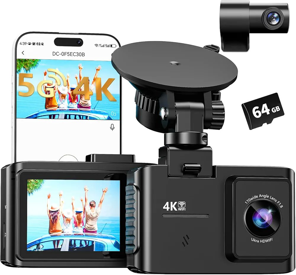 OneLastLynx's tweet image. 4K Dual Dash Cam with 64GB Card now just $32.99 (List: $59.99, save $27)
Use code F3LB24GX at checkout 

Catches the close calls you never saw coming
go.onelastlink.com/B0DHZDBJKY