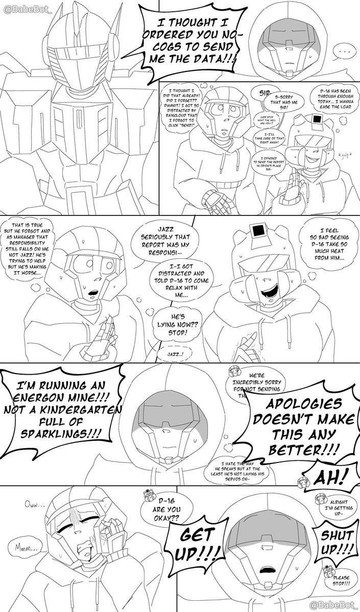 BabeBot_'s tweet image. Hoodie Mech❓ (pt. 3)

 #thundercracker #d16 #jazz