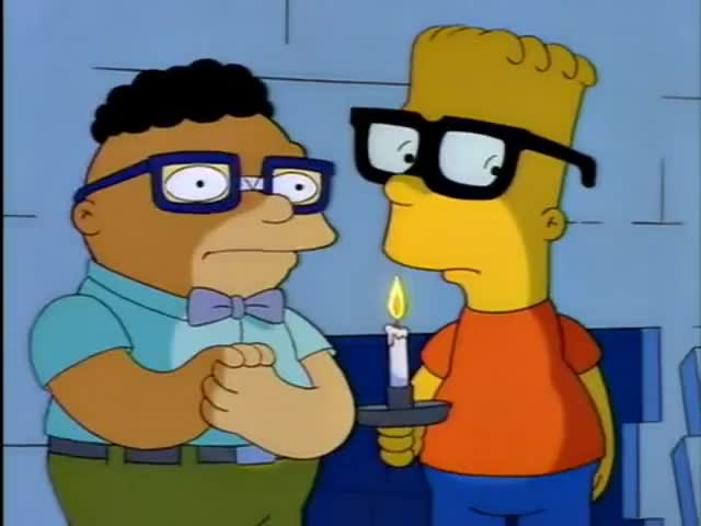 RideTheT's tweet photo. @nathie Every time I see them I think of the Simpsons episode when Bart becomes a nerd. https://t.co/kYMnIO2Seg