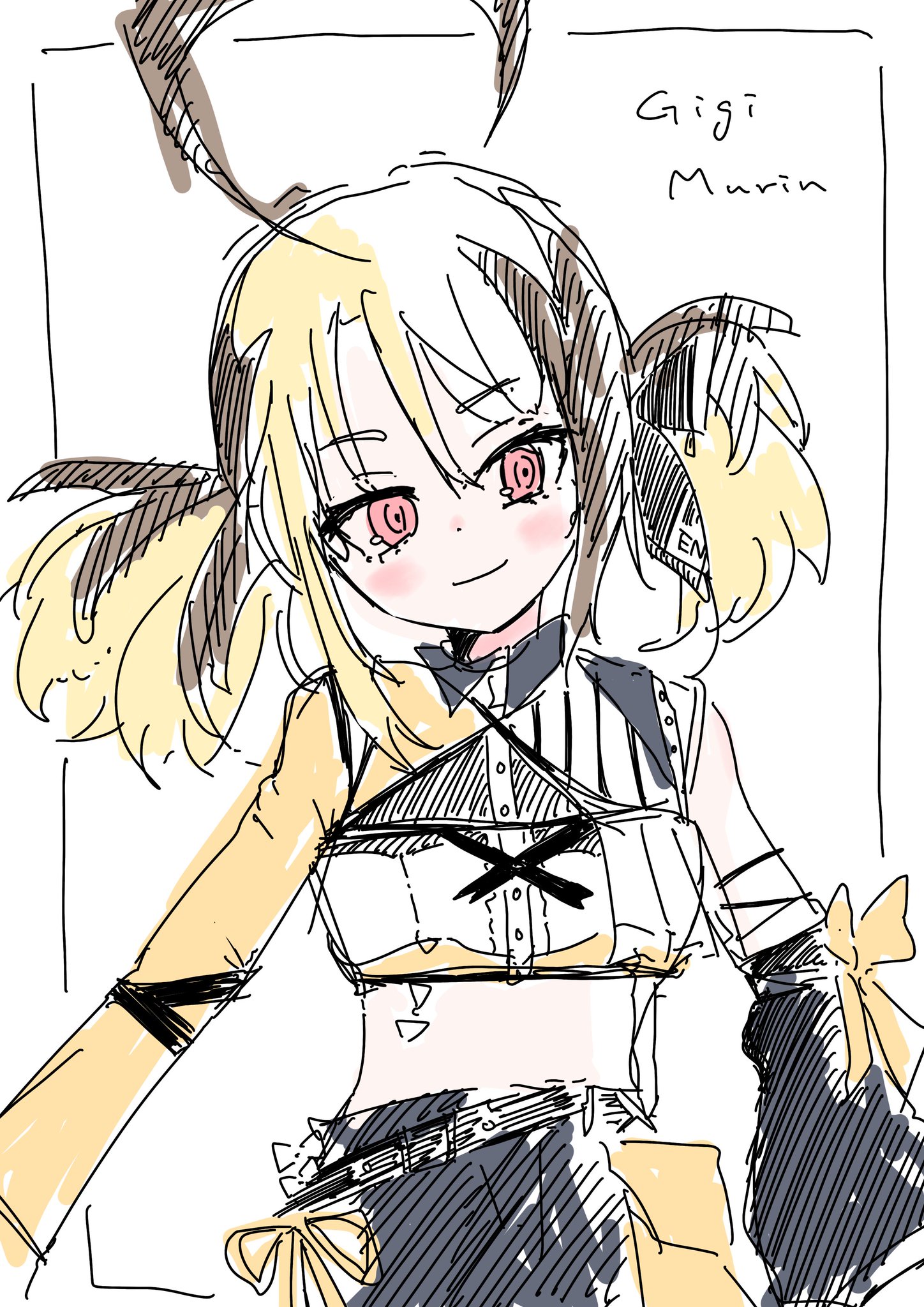 ◆◆◆ つよ ◆◆◆ ZUTOMAYO CARD ロンT A(White) - ZUTOMAYO MART