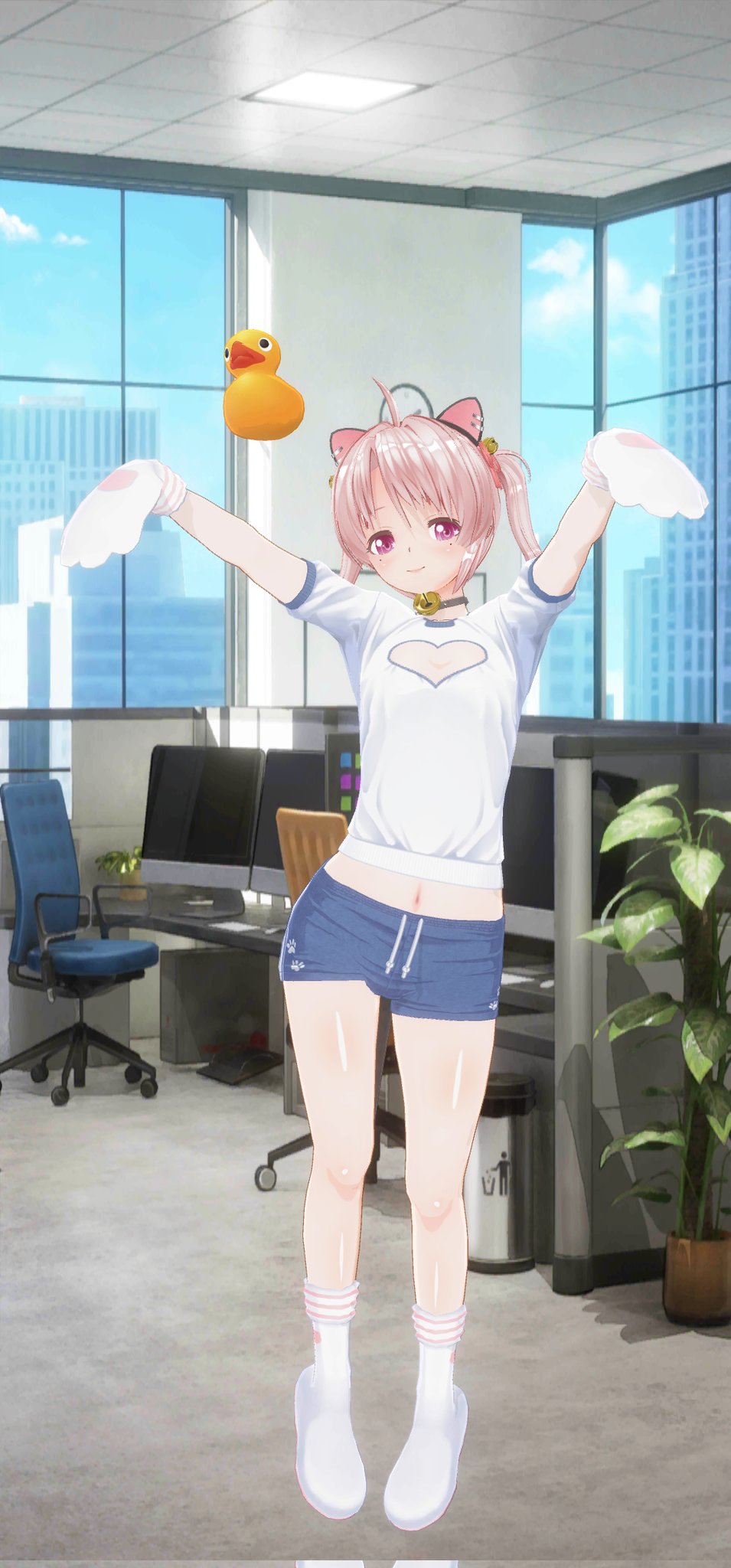 猫乃目ページ 遊戲 #illustration #drawing