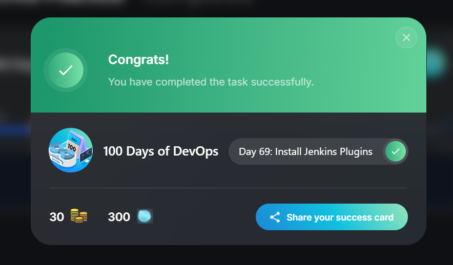 Menna_Salah03's tweet image. Days 67-69✅of #100daysofdevops
I am done all the k8 with the 67th being the final and a general revision for everything and went to tackle the first 2 Jenkins tasks with simple installation and configuration on the UI.
@KodeKloudHQ #Jenkins #kubernetes #showYourWork